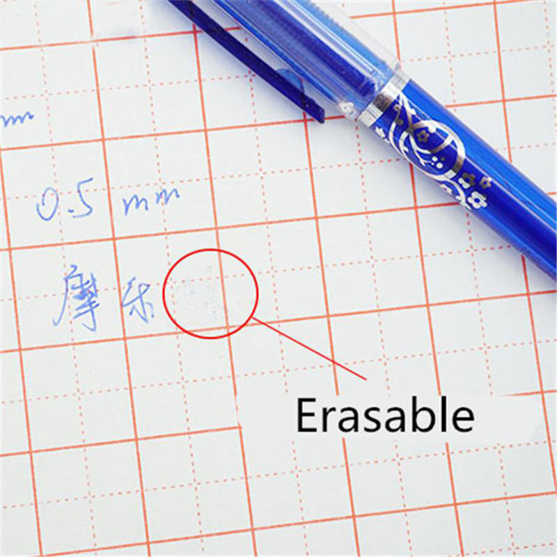 Erasable Gel Pen Can Be Wiped And Easy To Erase Magic Rubbing Heat Friction Correction