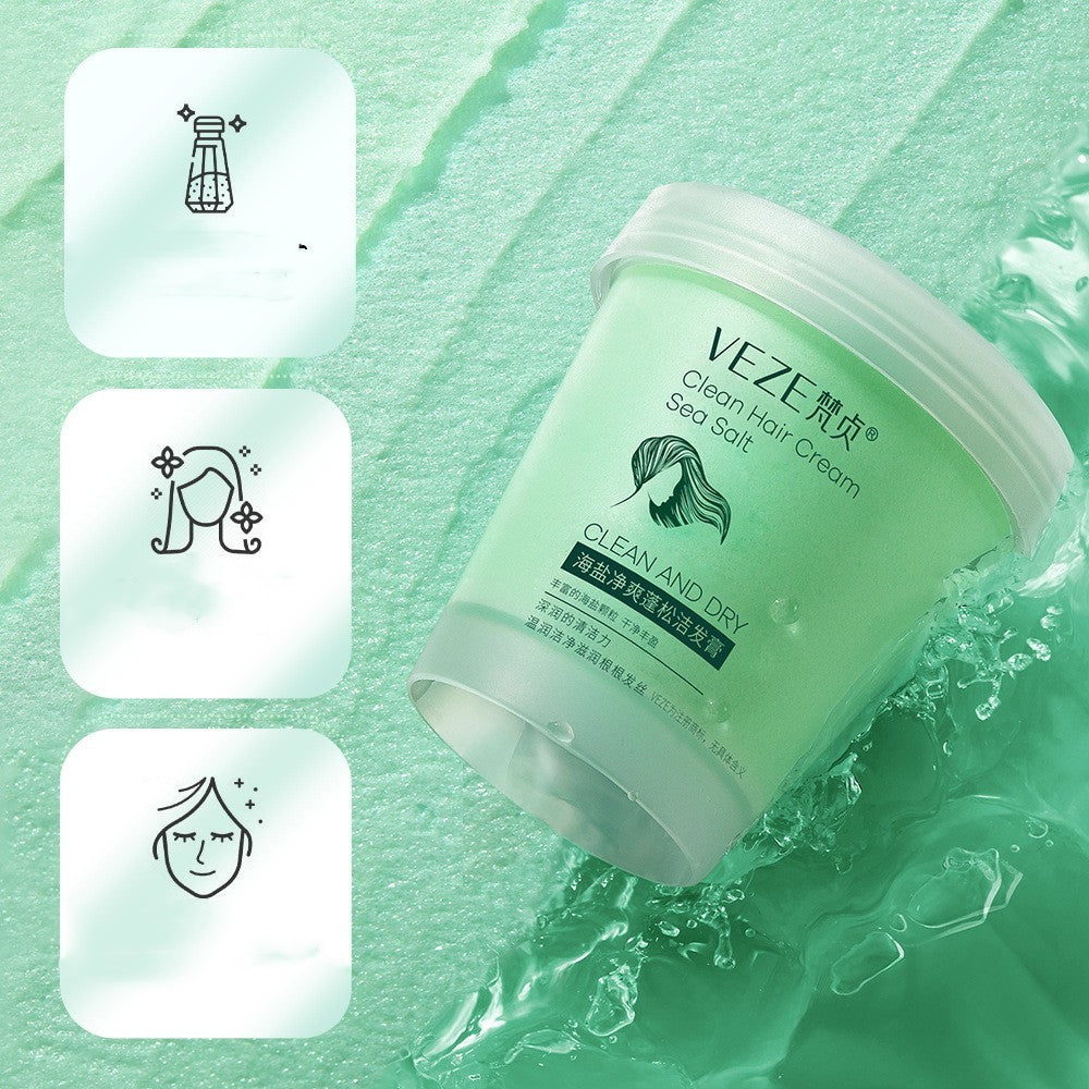 Sea Salt Clean And Fluffy Hair Cleansing Cream Clean