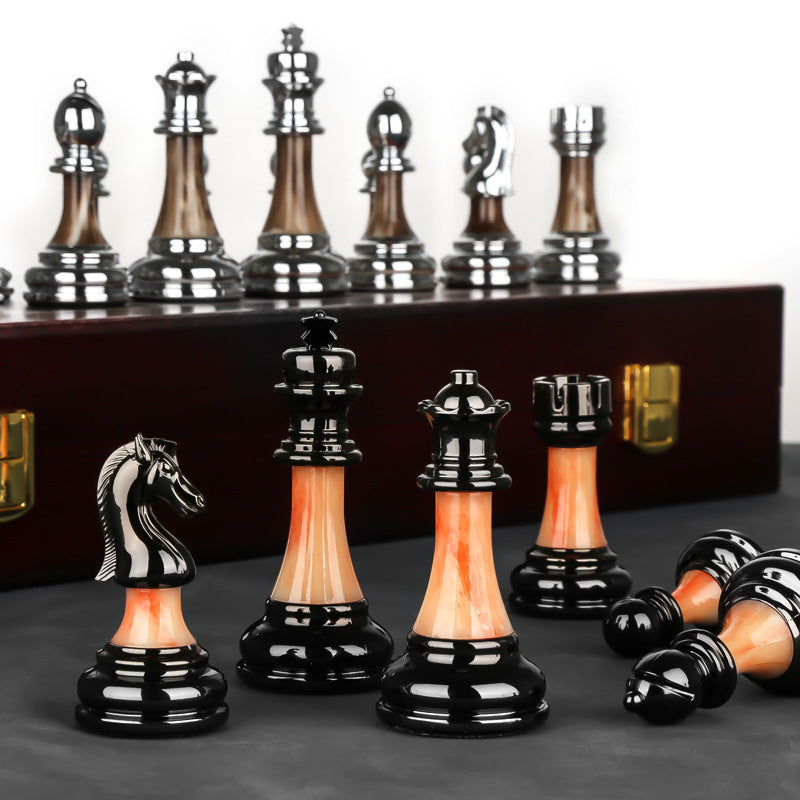 High-End Chess Gift Box Set