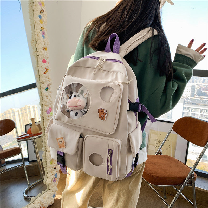 Japanese Ins Style Campus Small Fresh And Cute Student Backpack