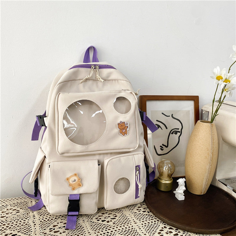 Japanese Ins Style Campus Small Fresh And Cute Student Backpack