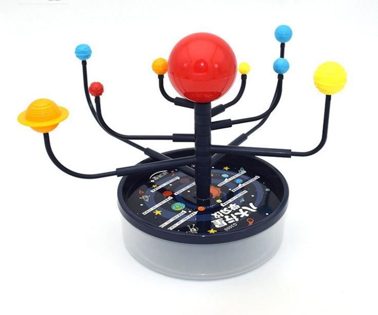 Nine Planets Diy Technology Small Production Of Eight Planets Celestial Model Toys Elementary And Middle School Students' Small Inventions