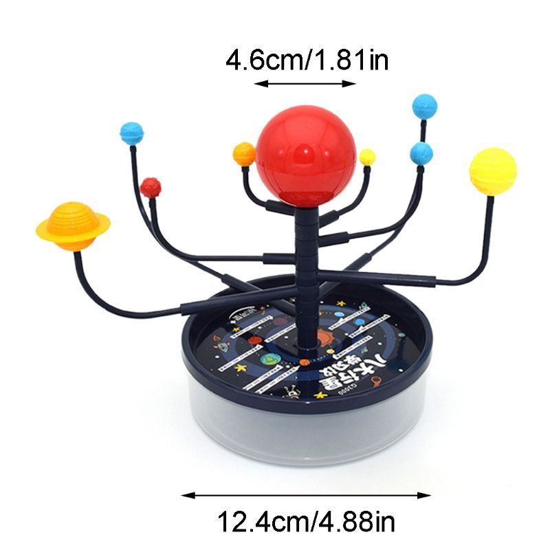 Nine Planets Diy Technology Small Production Of Eight Planets Celestial Model Toys Elementary And Middle School Students' Small Inventions