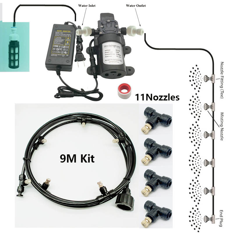 Sprayer of external pump atomizing spray system