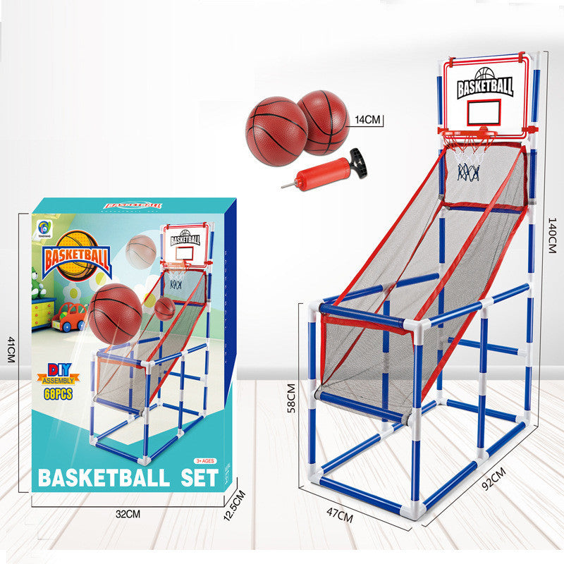 Children's Portable basketball Goal Detachable Combo