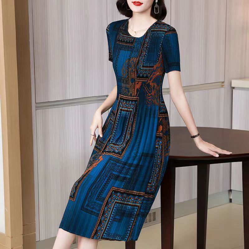 Fashion Casual Printing Dress Women