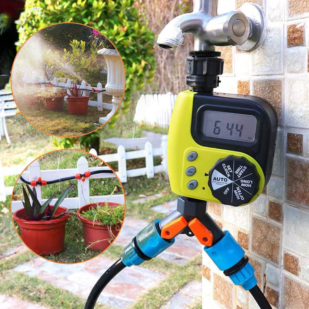 Intelligent Atomization Spray Drip Irrigation System Hose Watering Timer