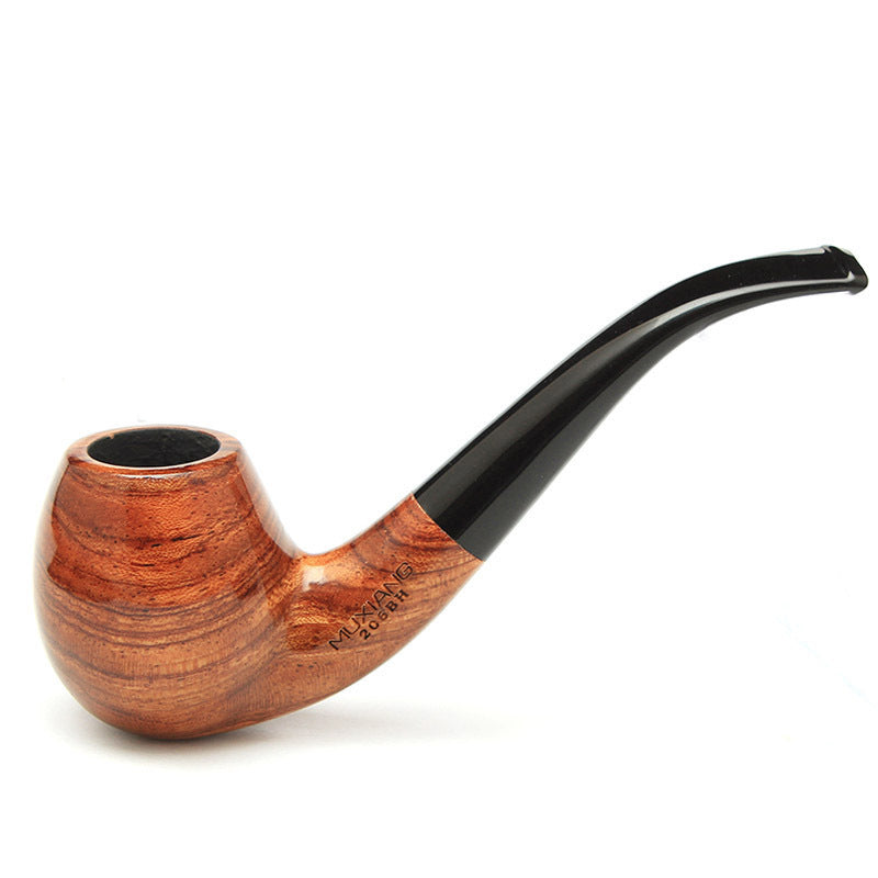 Rosewood curved handle 206BH pipe