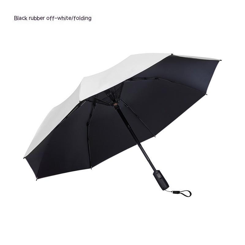 USB Power Bank Umbrella With Fan Summer Cooling