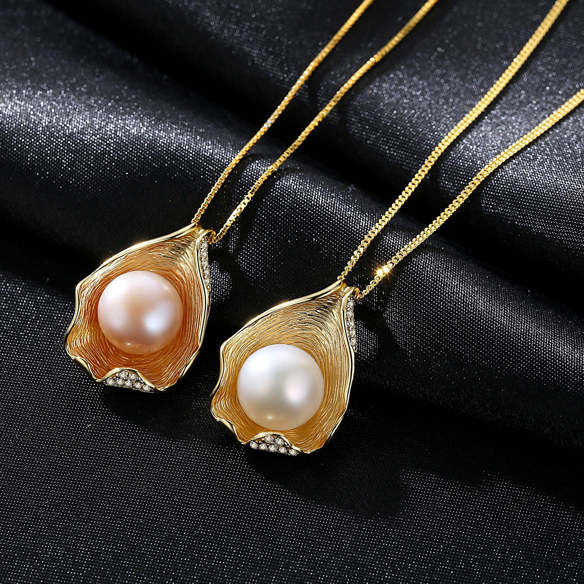 Pearl Pendant Sterling Silver Necklace