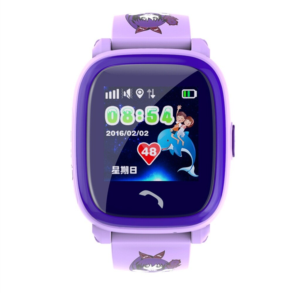 DF25 Children Waterproof Smart Watches Touch Screen Call for Rescue Remote Monitoring and Location Children's Telephone Watches