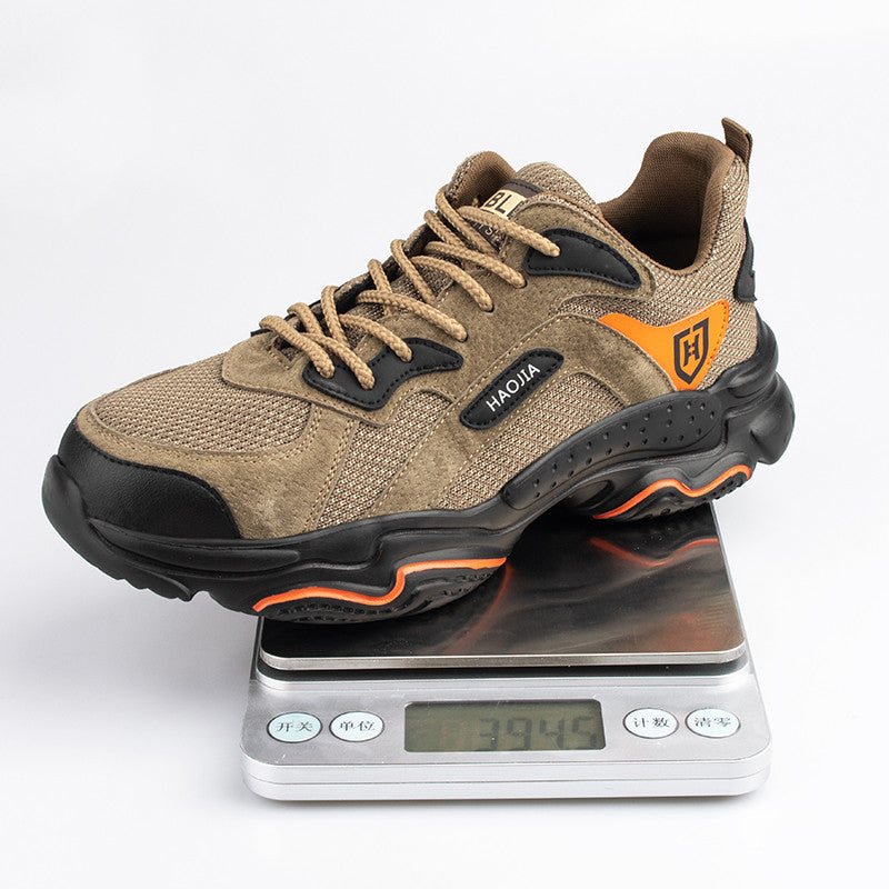 Lightweight Odor-Resistant Breathable Construction Site Shoes