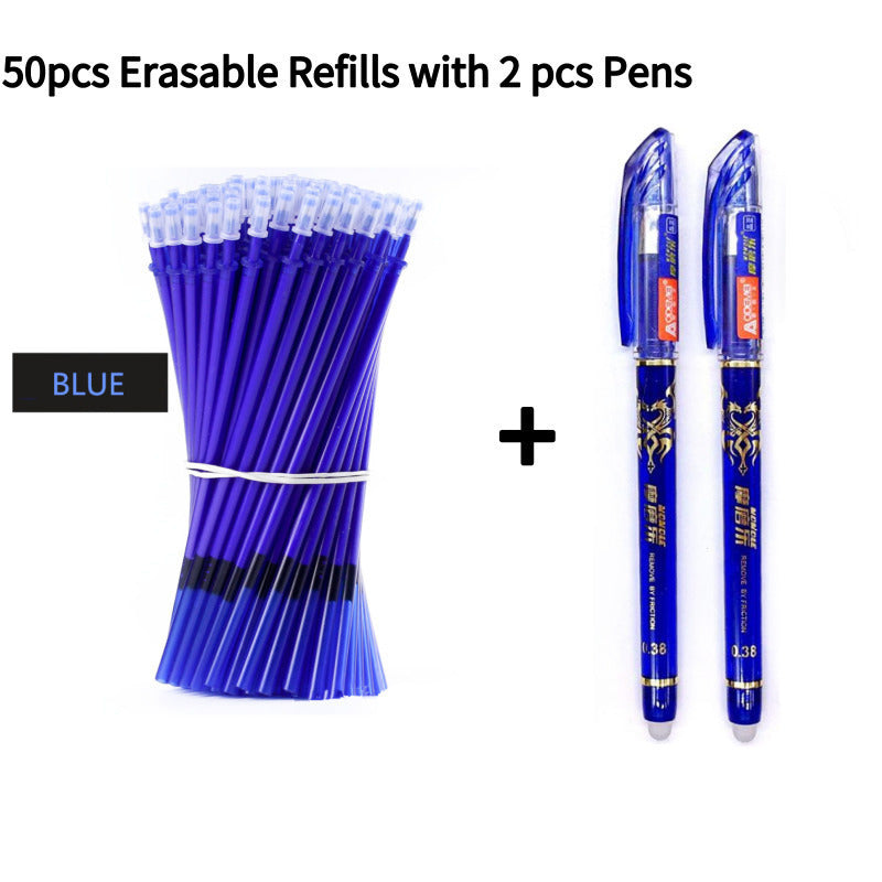 Erasable Gel Pen Can Be Wiped And Easy To Erase Magic Rubbing Heat Friction Correction