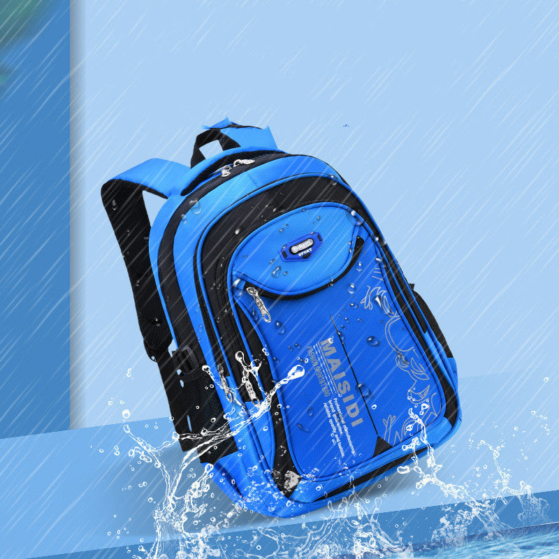 Children's lightweight waterproof schoolbag