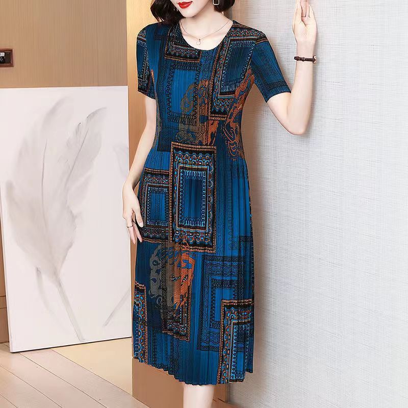 Fashion Casual Printing Dress Women