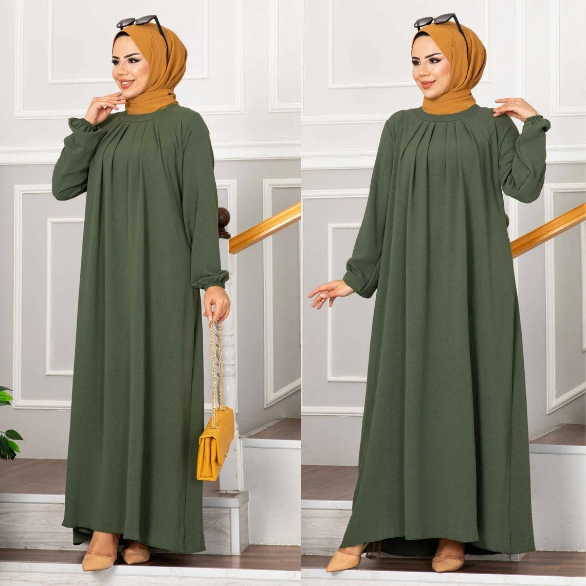 Women With Moderate Wrinkles Dress