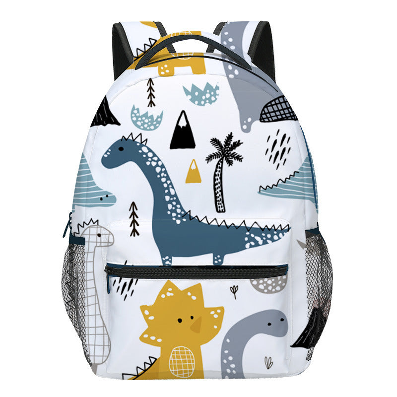 Casual Kindergarten Pupils Polyester School Bag