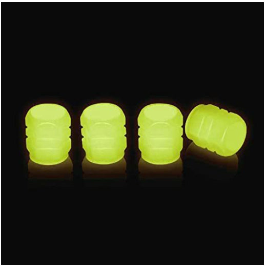 Tire Luminous Valve Cap Highlight Split