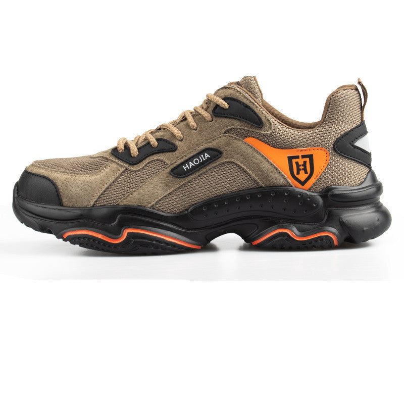 Lightweight Odor-Resistant Breathable Construction Site Shoes