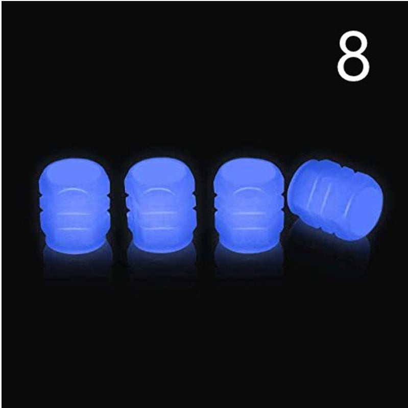 Tire Luminous Valve Cap Highlight Split