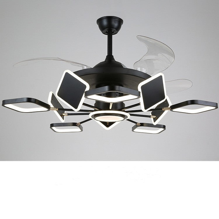 Nordic Ceiling Fans With LED Light Remote Control Ceiling