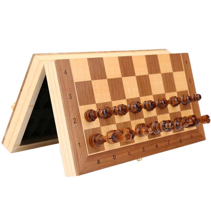 Solid wood children's chess