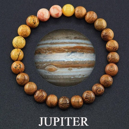 Planet Bracelet Eight Planets Natural Stone Bracelet