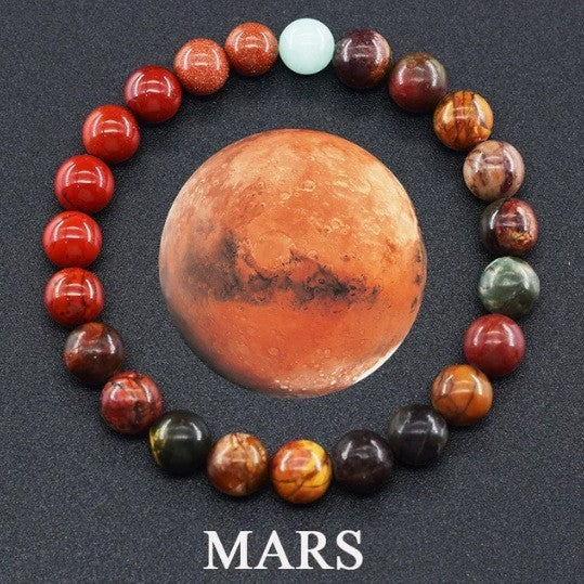 Planet Bracelet Eight Planets Natural Stone Bracelet