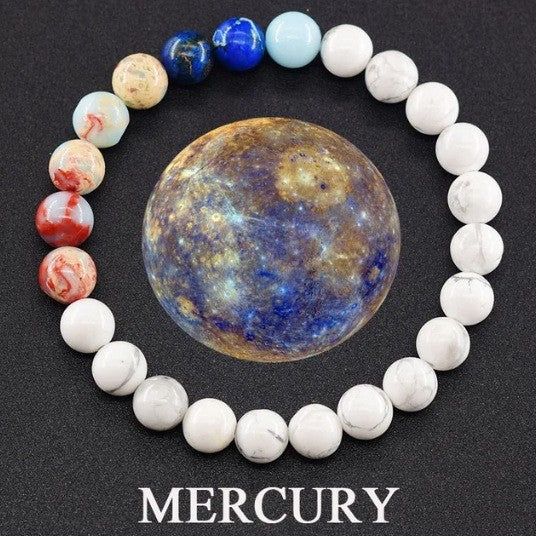 Planet Bracelet Eight Planets Natural Stone Bracelet