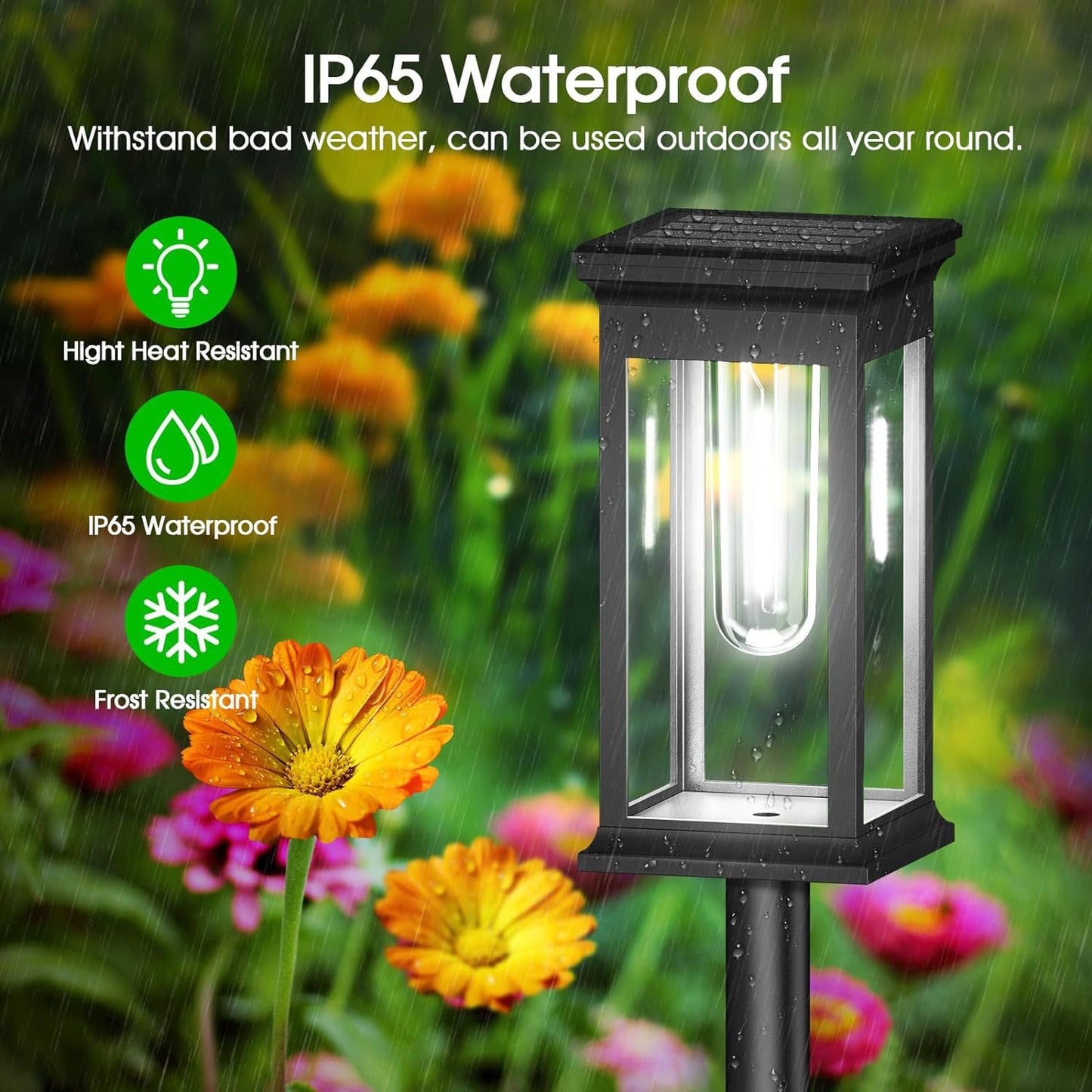 Solar Lamp Outdoor Courtyard Household Waterproof