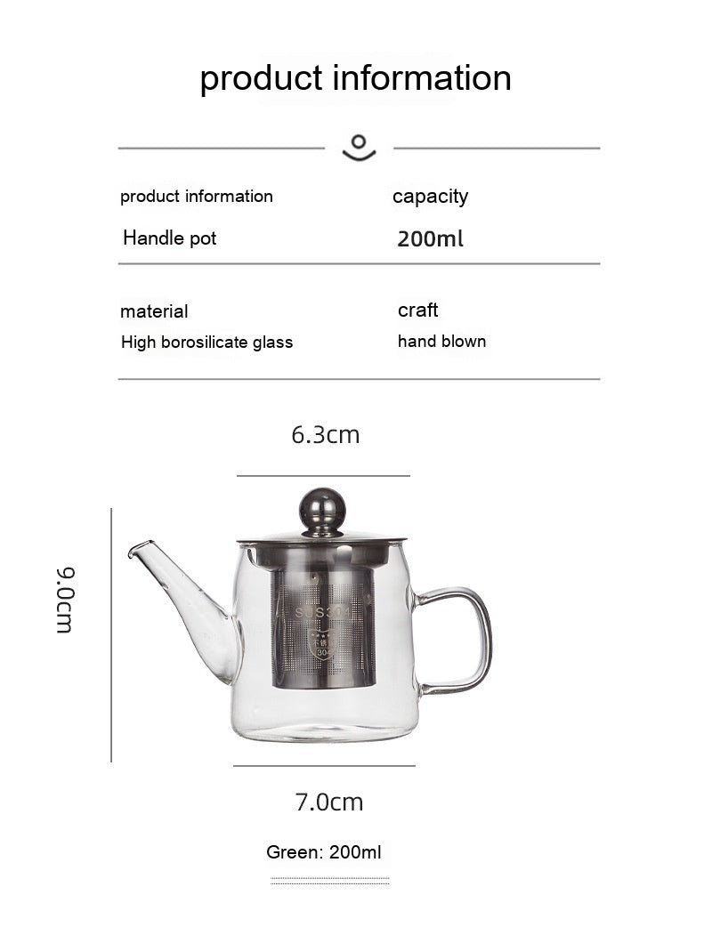 Electric Ceramic Stove Small Household Tea Boiler Tea Making Teaware Cooking Pot Mini Teapot