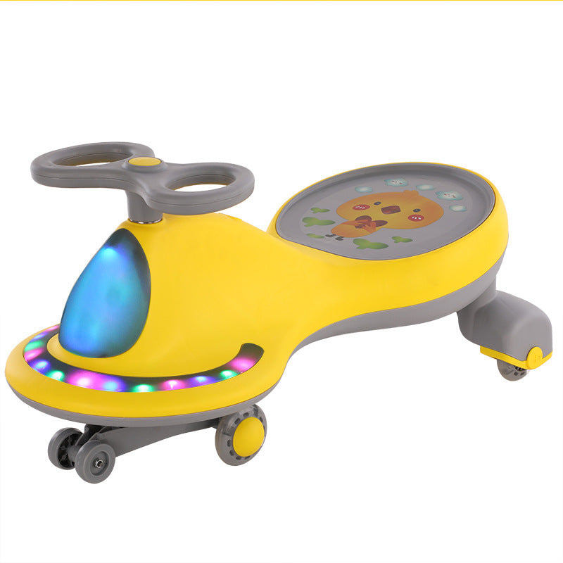 Children's Universal Wheel Anti-Rollover Swing Scooter