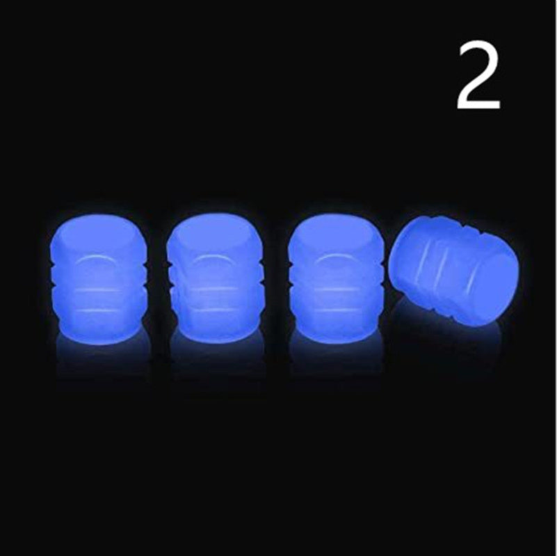 Tire Luminous Valve Cap Highlight Split