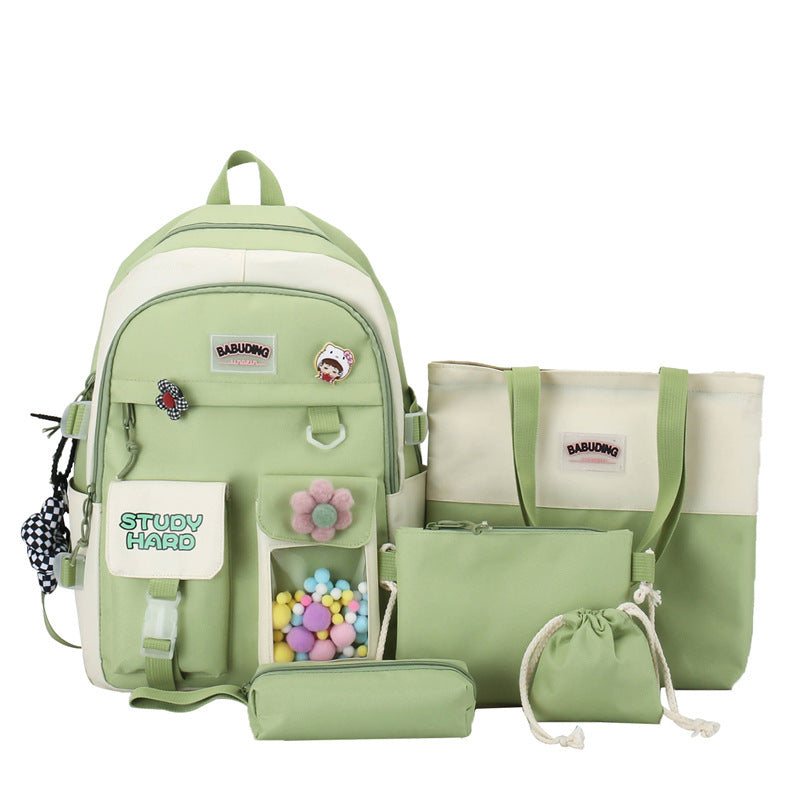 Women's Fashion Casual Large-capacity Backpack