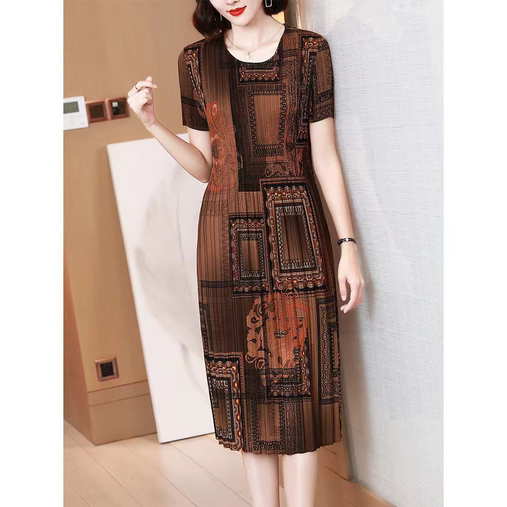 Fashion Casual Printing Dress Women