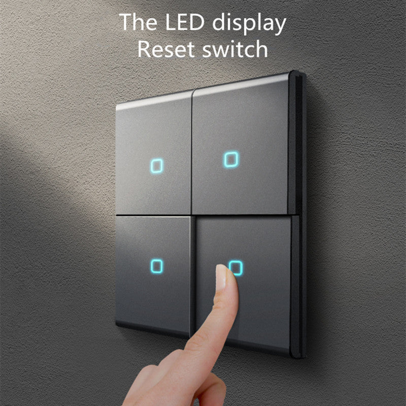 Socket Panel Porous Light Luxury Household Luminous Indicator