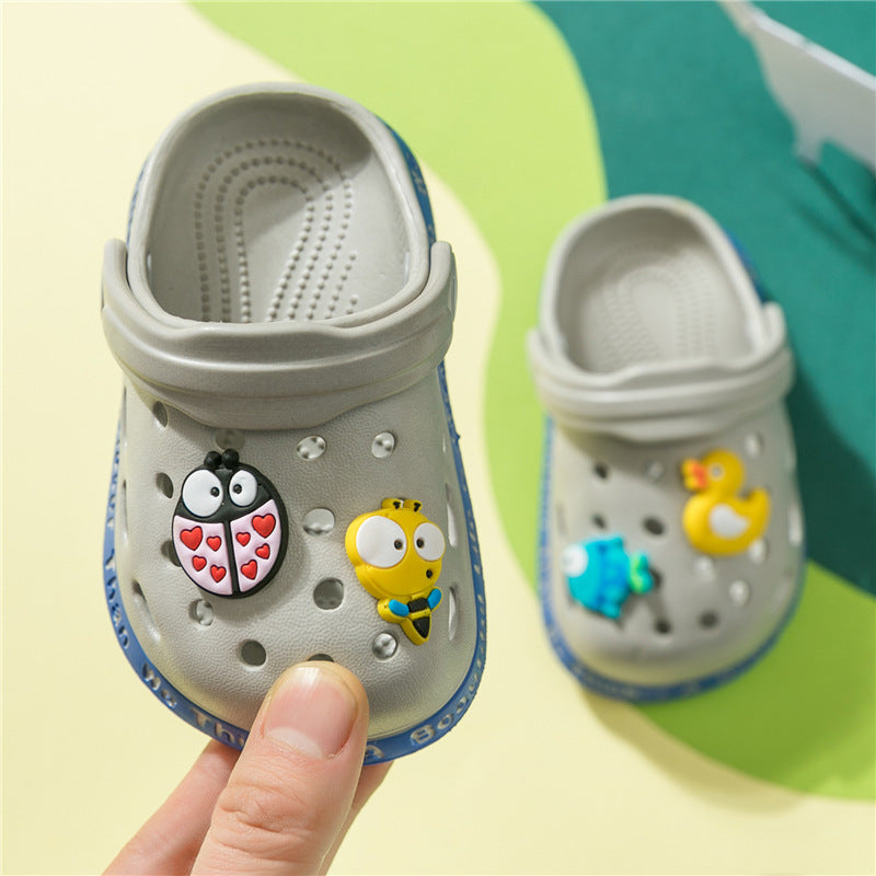 Children's Slippers Summer Boys Baby Sandals And Slippers Girls Hole Shoe