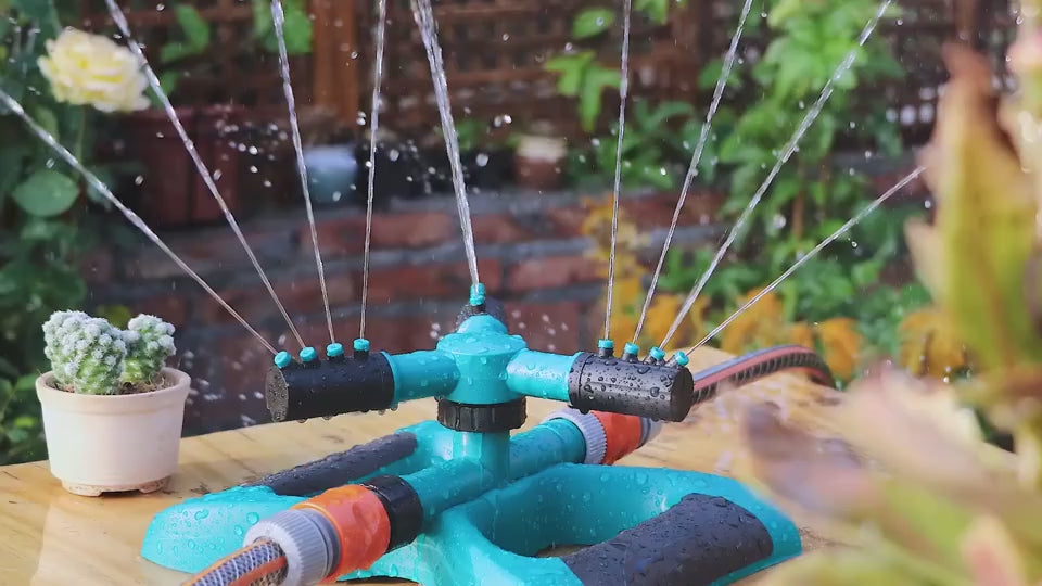 360 Degree Automatic Garden Sprinklers Watering Gr